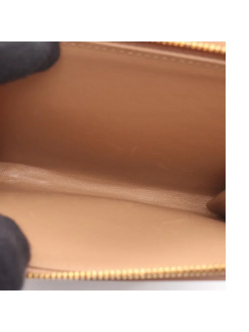 Balenciaga Trifold Wallet Envelope Light Beige Leather